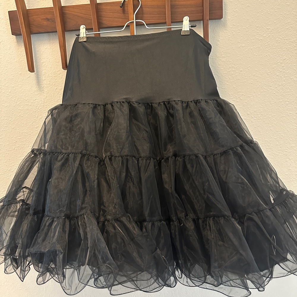 2xl black petticoat by dolls & dames